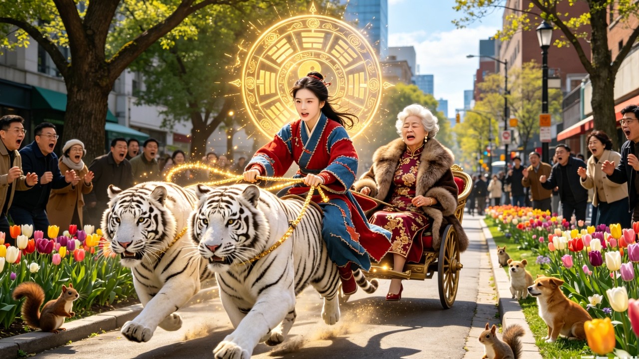 A little girl saves an old woman—who turns out rich and gifts her a vast fortune overnight.