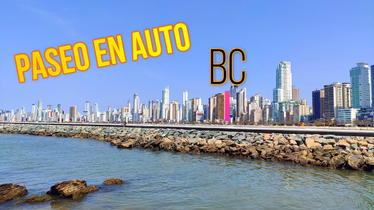 Balneario de Camboriu, paseo en auto 26/09/2020