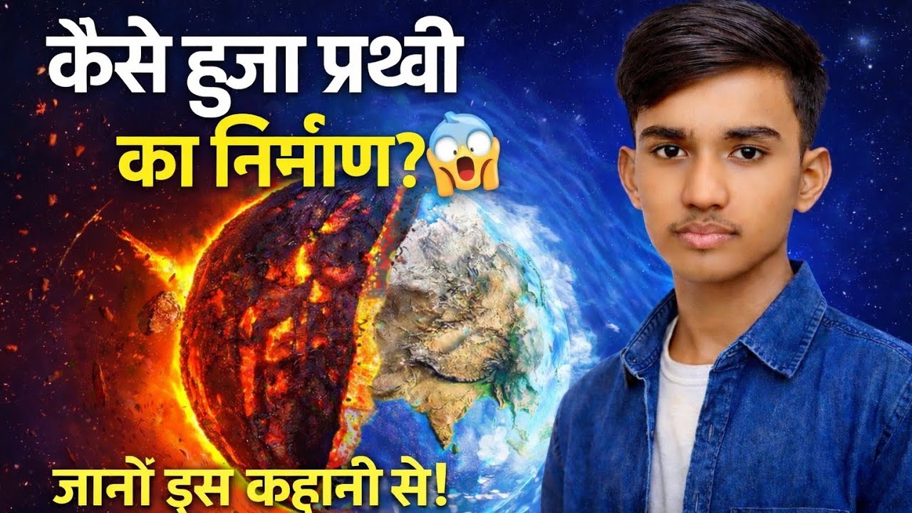 कैसे हुआ पृथ्वी का निर्माण? 🌍 जानिए धरती बनने की पूरी कहानी!