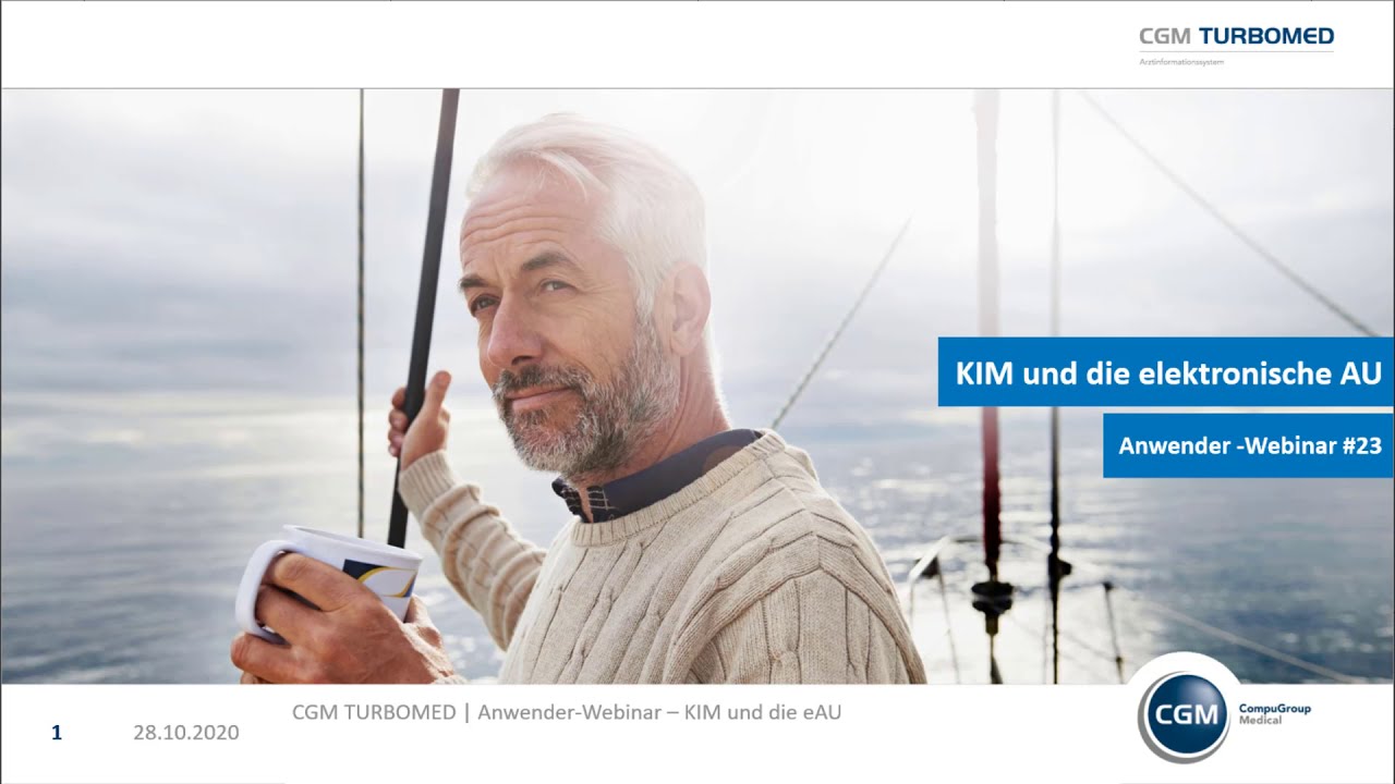 WEBINAR: CGM TURBOMED, KIM und die eAU