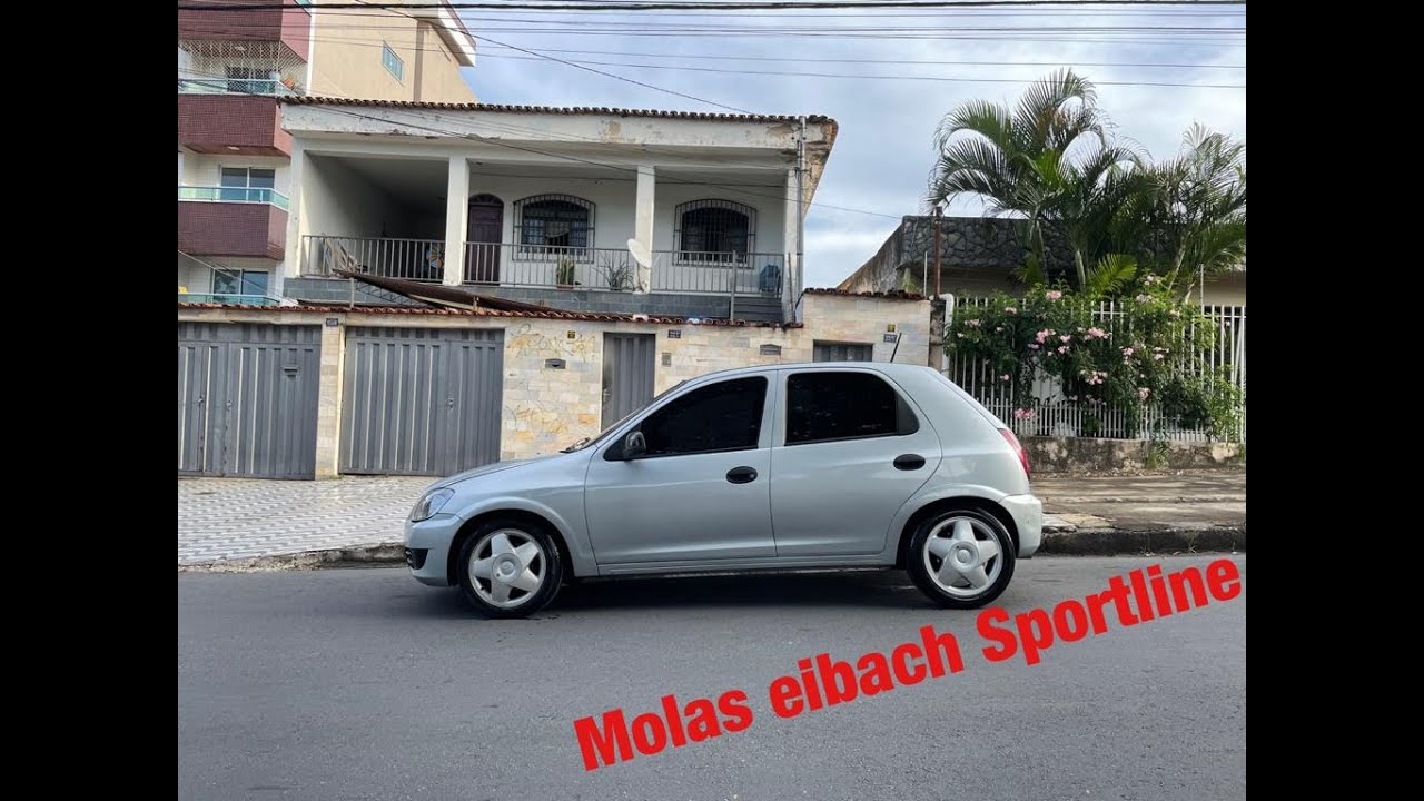 molas eibach sportline celta e rodas do calibra