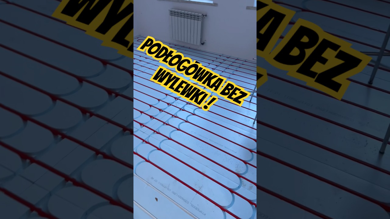 Ogrzewanie #podłogowe na drewnianej podłodze, bez wylewki