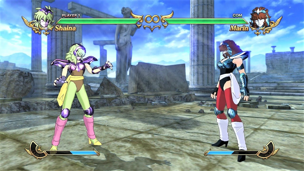 Ophiuchus Shaina vs Eagle Marin (Hardest AI) - Saint Seiya: Soldiers' Soul