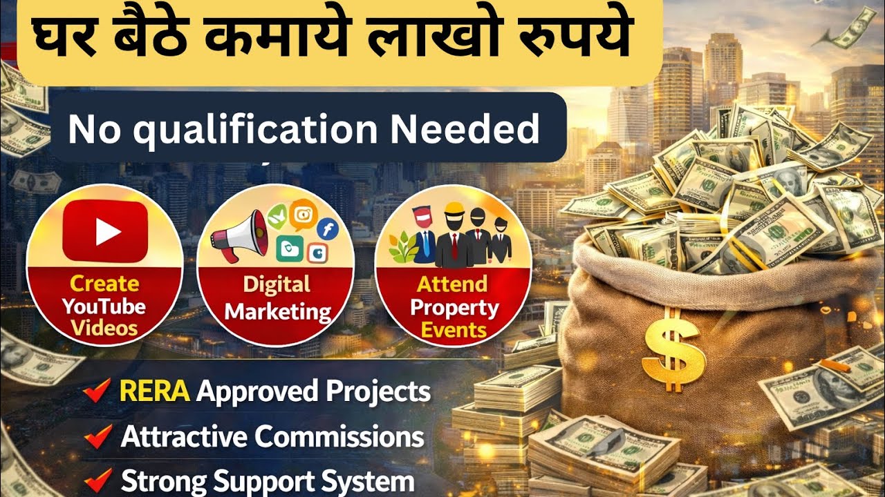 Start Your Real Estate Career | Work With Us & Earn Attractive Commissions✅💰🤑