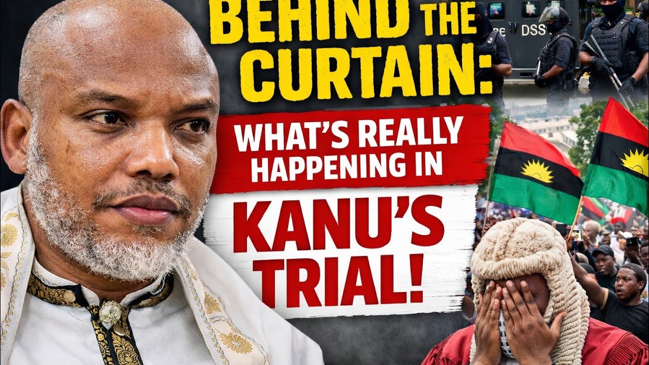 BREAKING NEWS‼️ BEHIND THE CURTAIN: WHAT'S REALLY HAPPENING IN KANU'S TRIAL    