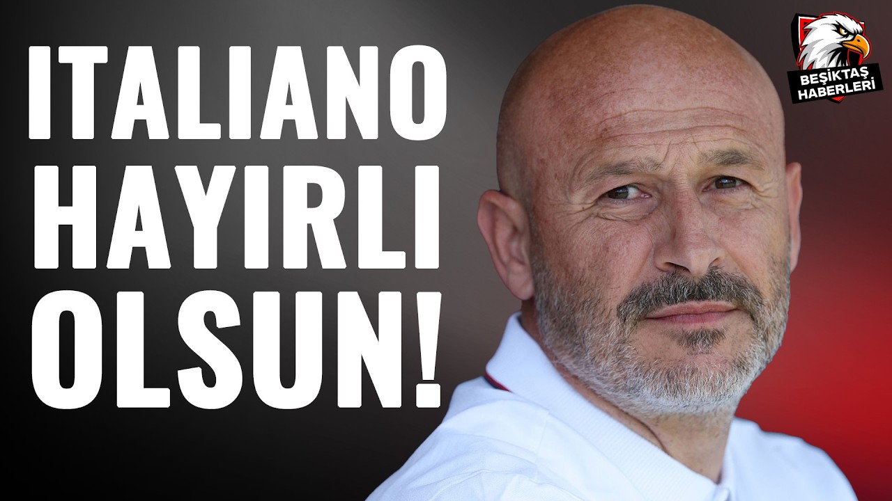 SON DAKİKA | Beşiktaş'ın Yeni Teknik Direkt&ouml;r&uuml; Vincenzo Italiano!
