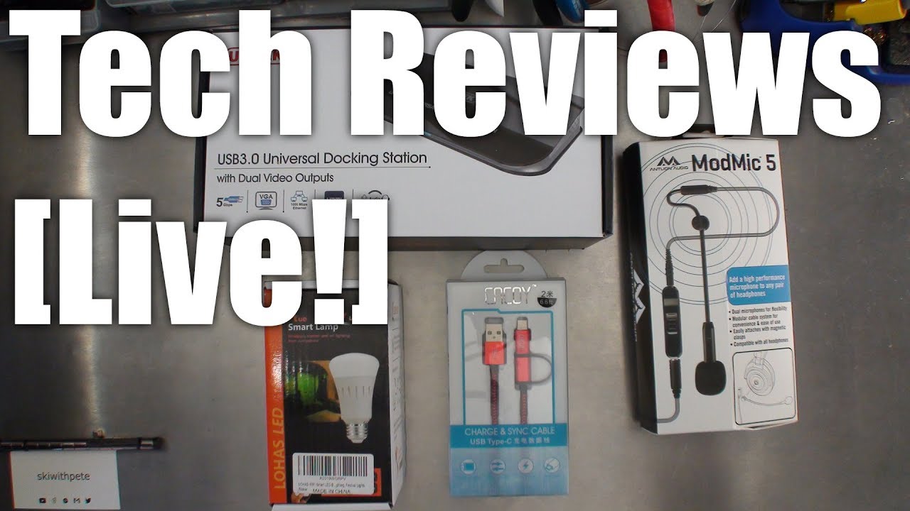 [Livestream] - Home Automation reviews of a Smart Dimmer and Smart Outdoor Outlet