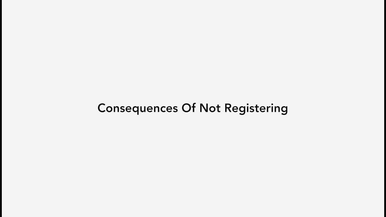 The Consequences Of Not Registering Through ClinicalTrials.gov