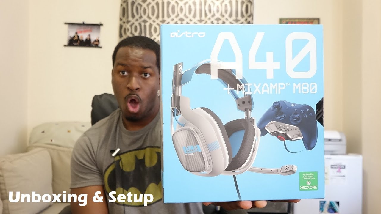Astro A40 + Mixamp M80 Xbox Edition Headset Unboxing & Setup