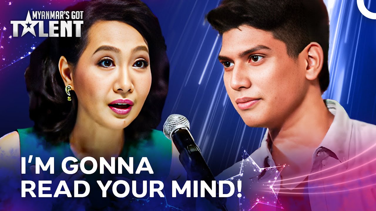 Is He the BEST Magician on the Show? | Myanmar's Got Talent