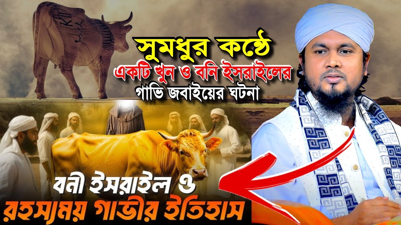 সুমধুর কন্ঠে আবু হানিফ আনোয়ারী নতুন ওয়াজ | একটি খুন ও বনি ইসরাইলের গাভি জবাইয়ের ঘটনা | Iqra Tv