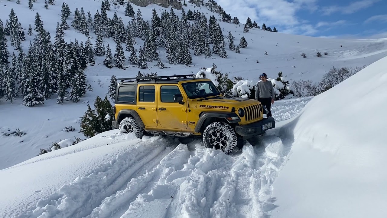 Ruta por la Nieve con 4x4 con el grupo de Poc a Poc 4x4.