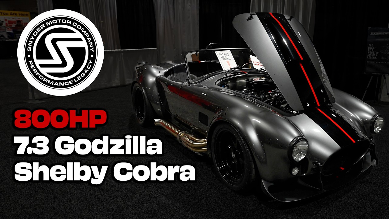 First Look - SMC 7.3 Godzilla Shelby Cobra