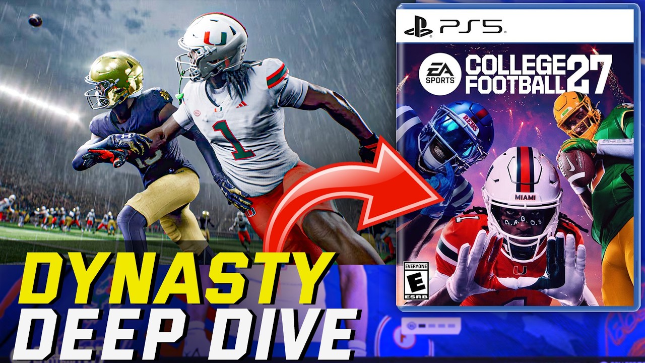 Разбор ВСЕХ НОВОВВЕДЕНИЙ в режиме Dynasty игры College Football 27