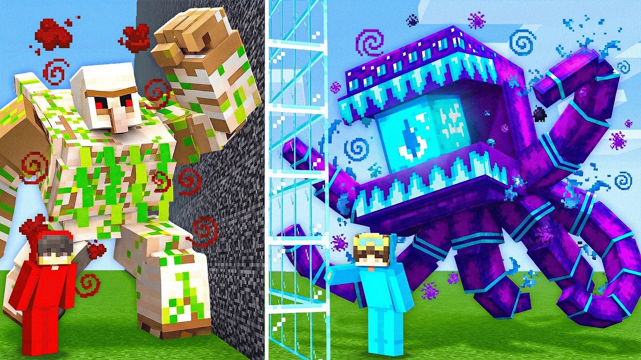 I Cheated with OP MOBS in a Mob Battle!