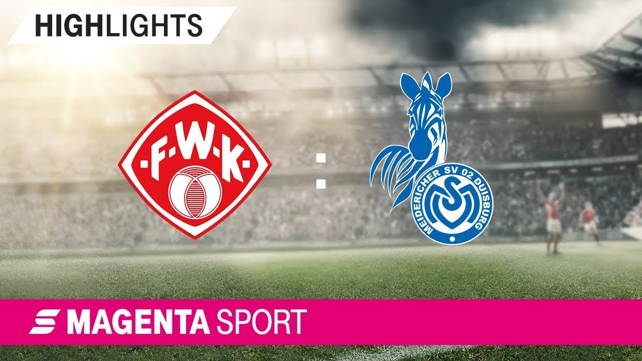 FC Würzburger Kickers - MSV Duisburg | Spieltag 13, 19/20 | MAGENTA SPORT