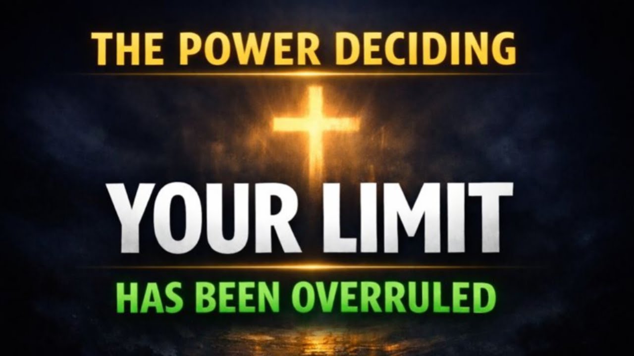 The Power Deciding How Far You Can Go Has Been Overruled  Go Beyond Every Limit Now/Prophetic Prayer