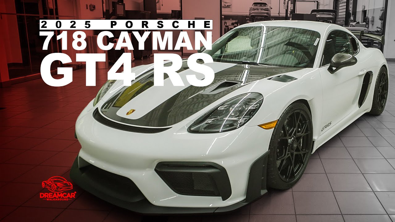 What Makes 2025 Porsche 718 Cayman GT4 RS the MOST EXCITING Sports Car of the Year?