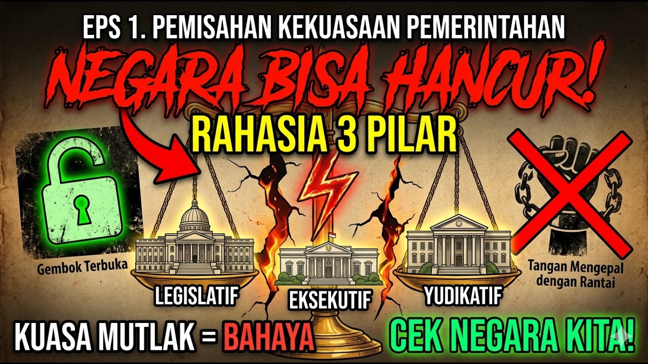 Pemisahan Kekuasaan Pemerintahan #NalarPemerintahan Eps. 1