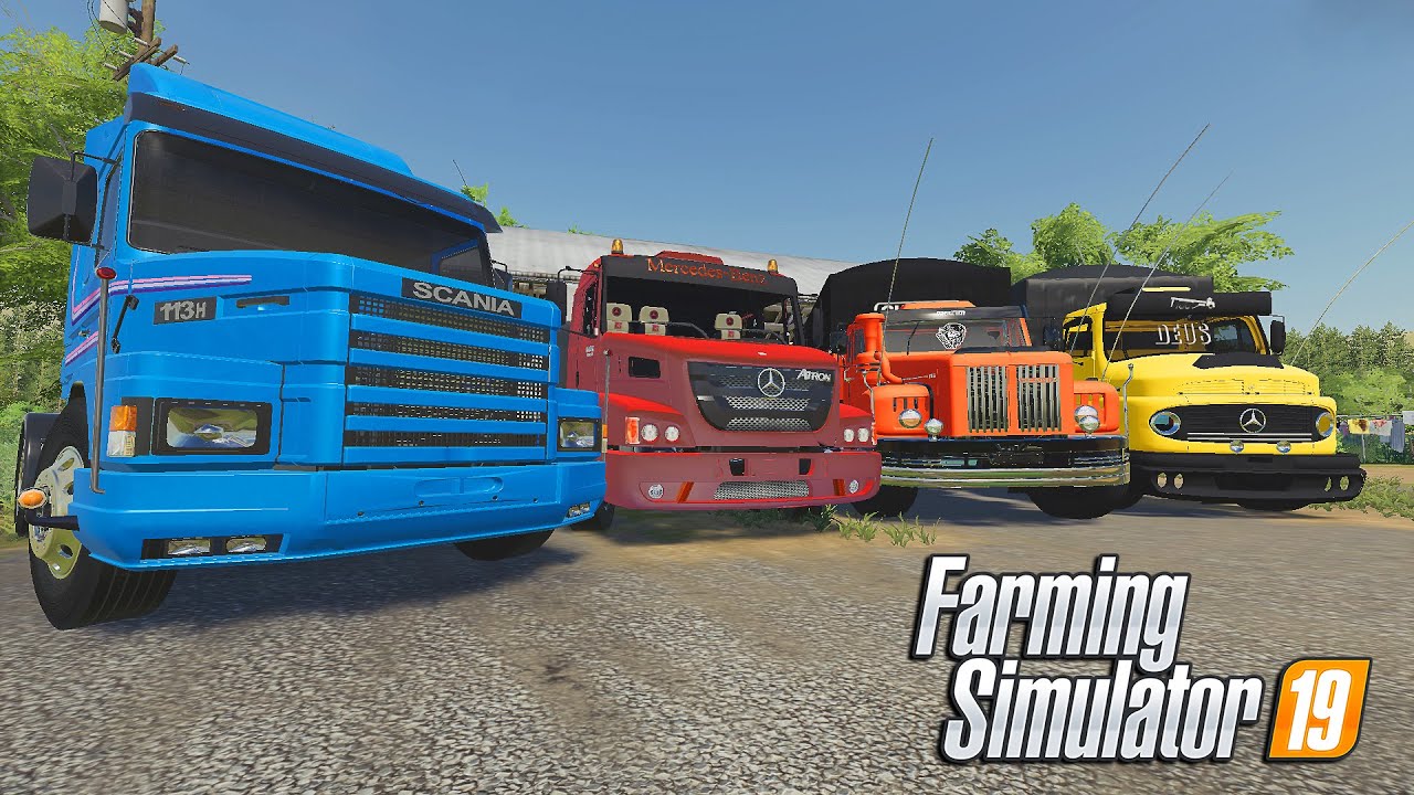 Caminhões BR no Farming Simulator 19