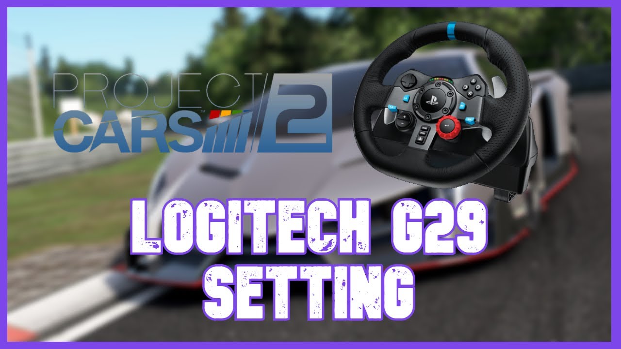 Project Cars 2 Logitech G29 Wheel Setting [4K]
