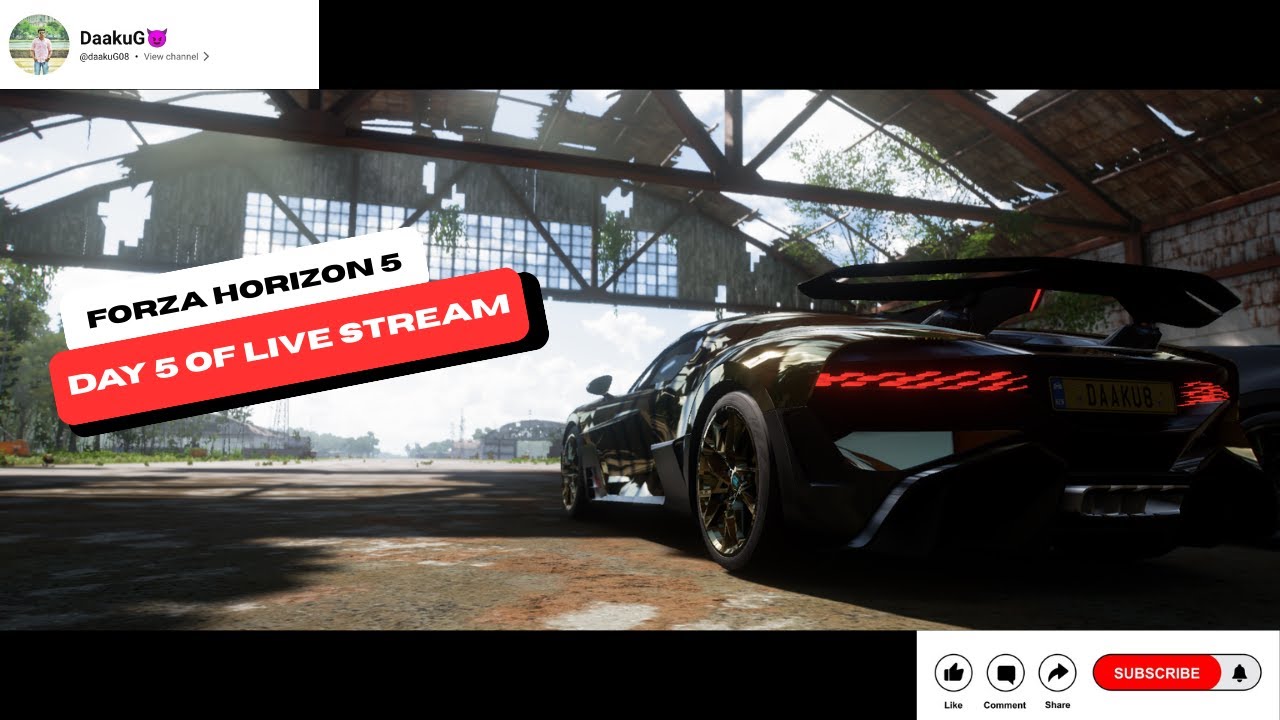 Forza Horizon 5 Gameplay | Live Stream | Day 5 