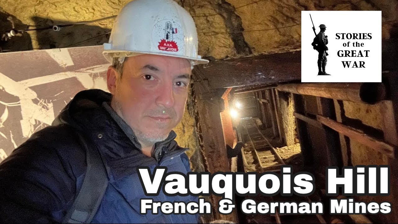 Exploring World War 1 Mines at Vauquois in Eastern France