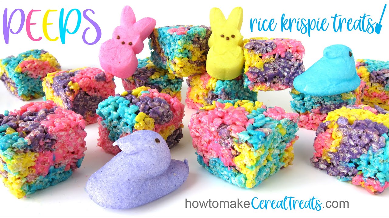Peeps Rice Krispie Treats