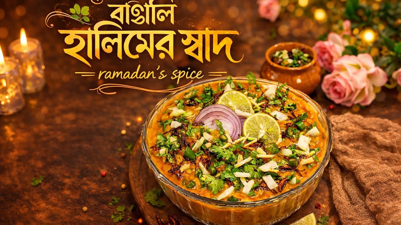 🤩বাঙালি হালিমের 