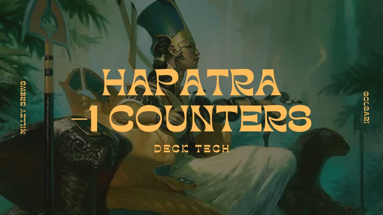 Хапатра, Визирь Ядов | -1 Счетчик/Аристократы | Обзор и тестирование колоды Commander EDH
