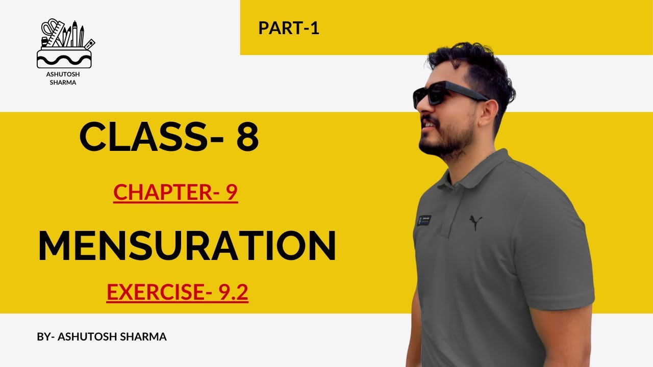 Class 8 Maths Chapter 9 – Mensuration | Exercise 9.2 | Q1–Q5 | TSA & LSA of Cube, Cuboid & Cylinder