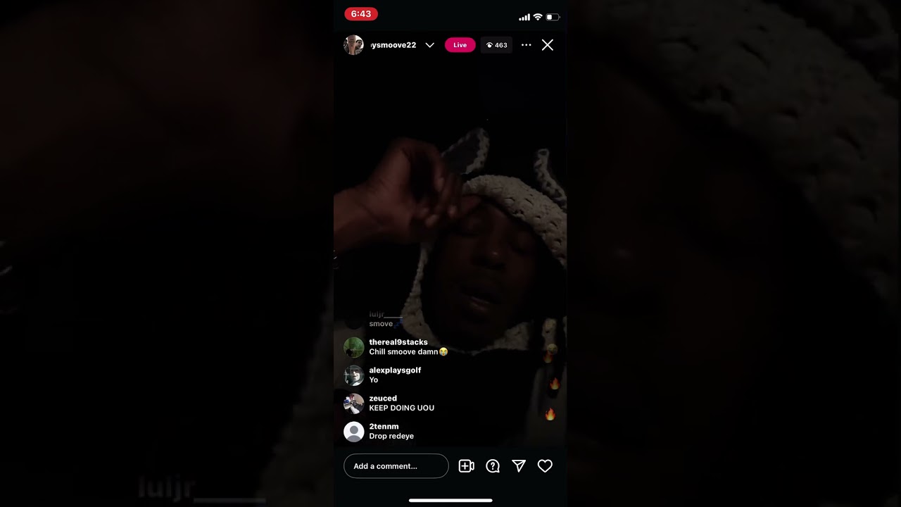 Baby Smoove previews new songs on IG live 2025 🔥🛸🕺