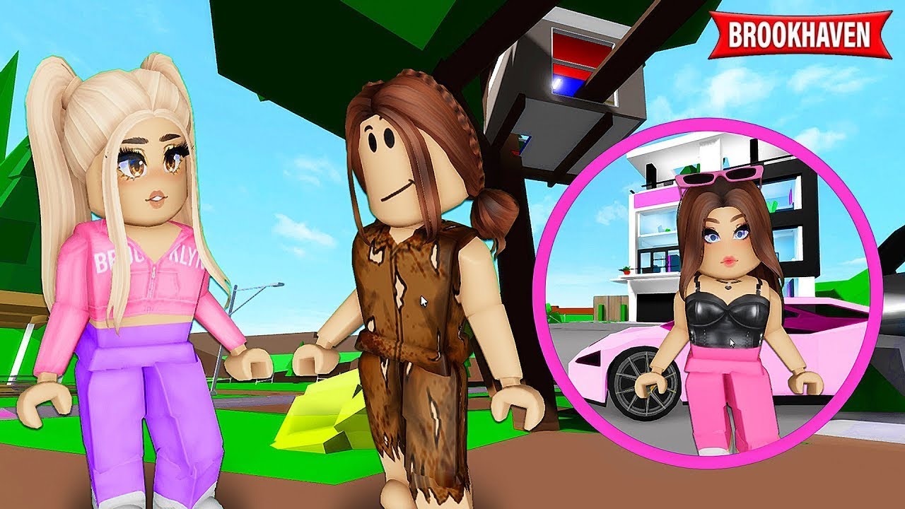 A MENINA QUE MORAVA NA CASA DA ARVORE FICOU RICA | Historinhas Brookhaven RP | Roblox
