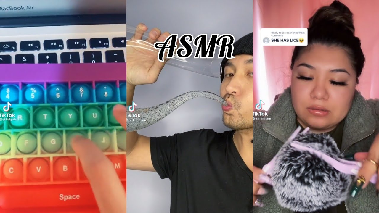 Random ASMR triggers for good sleep