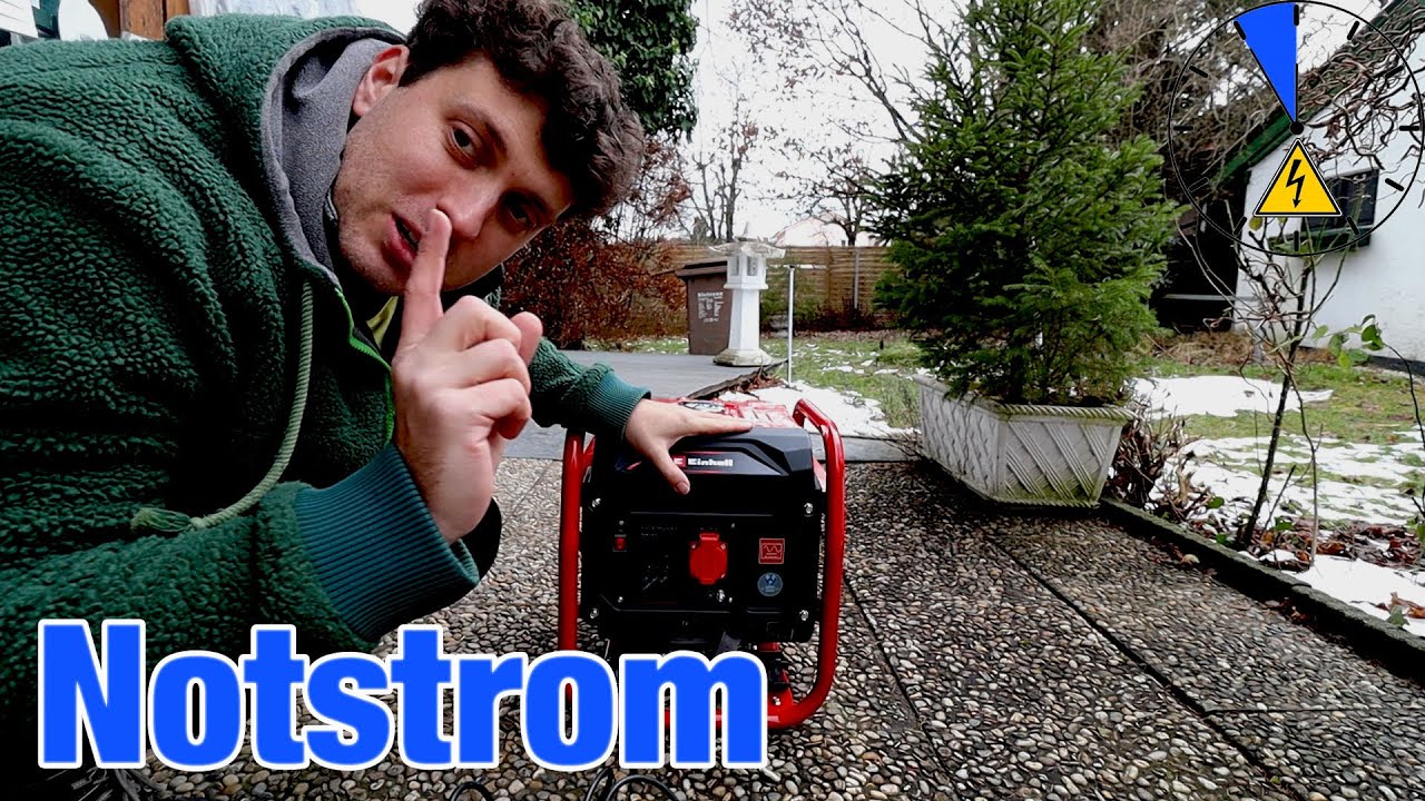 #15 Blackout - Hier kommt der Notstrom! Stromerzeuger Einhell TC-IG 1100