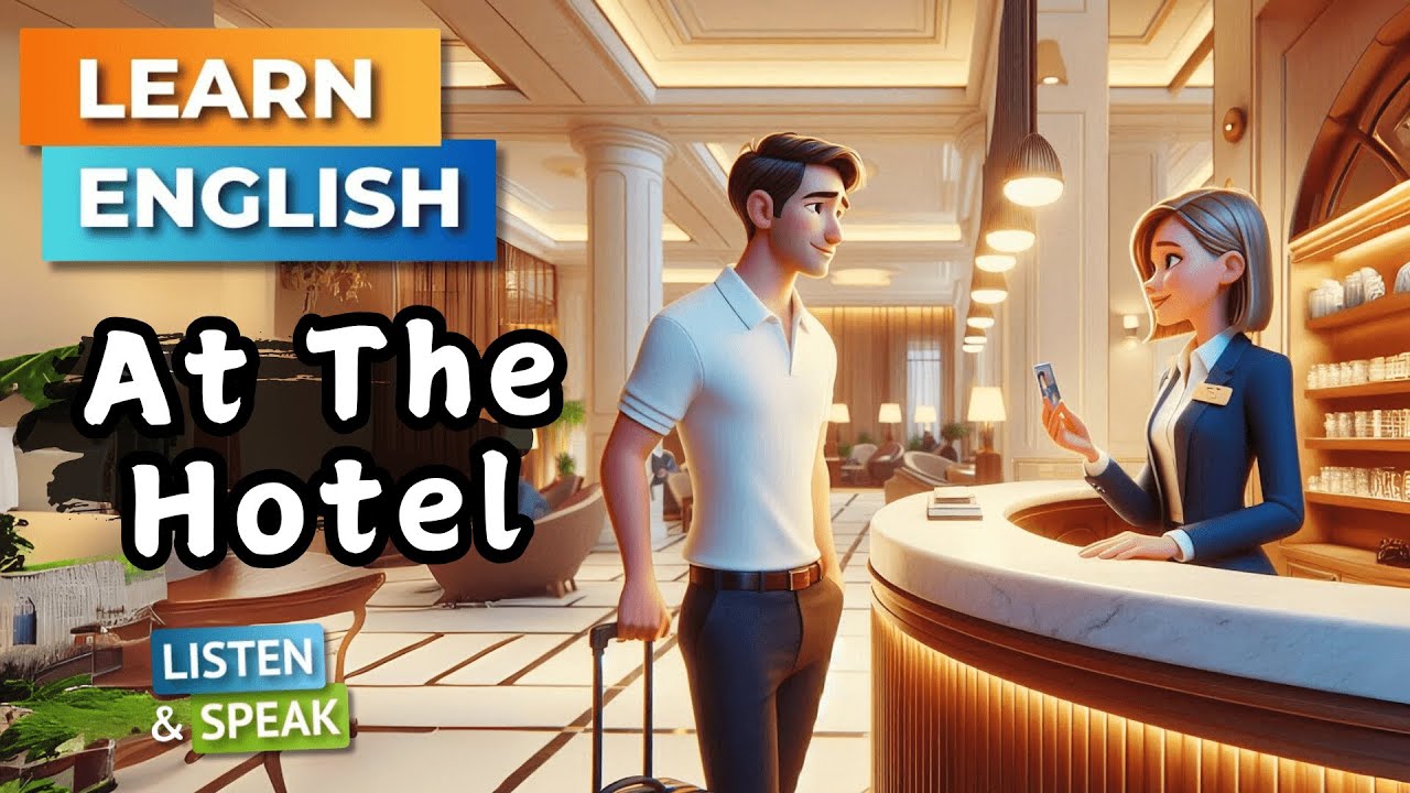 Conversation At The Hotel | English Conversation for Beginners | Speaking Practice | Conversation