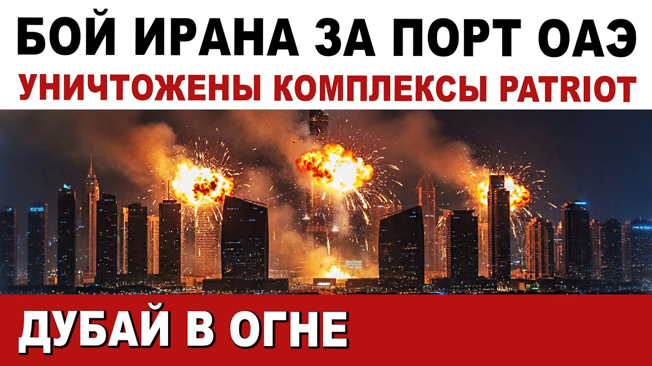 🔴 Бой за порт в ОАЭ. Иран превратил комплексы Patriot в металлолом