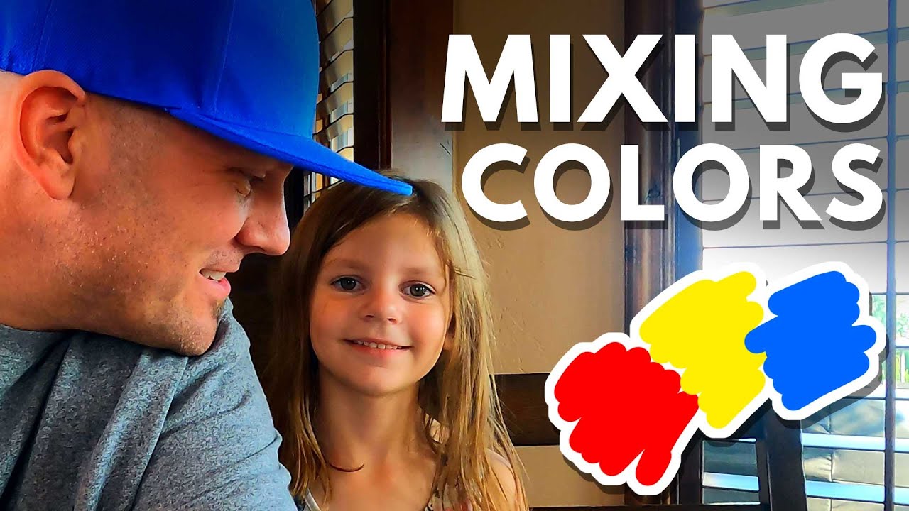 PLAY DAY - Mixing Sand To Make Different Colors (Color Wheel)