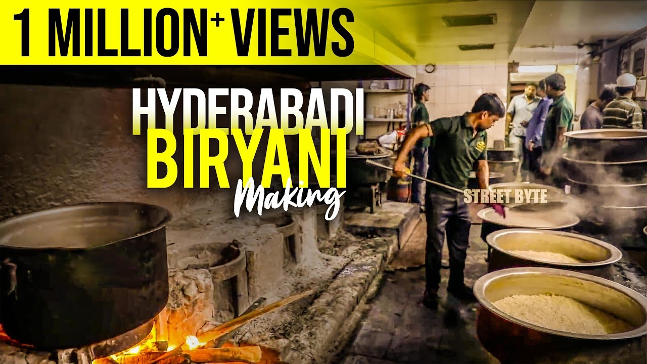 Hyderabadi Mutton Biryani Preparation Step by Step Process | Muslim Mutton Biryani | Grill9 | HYD