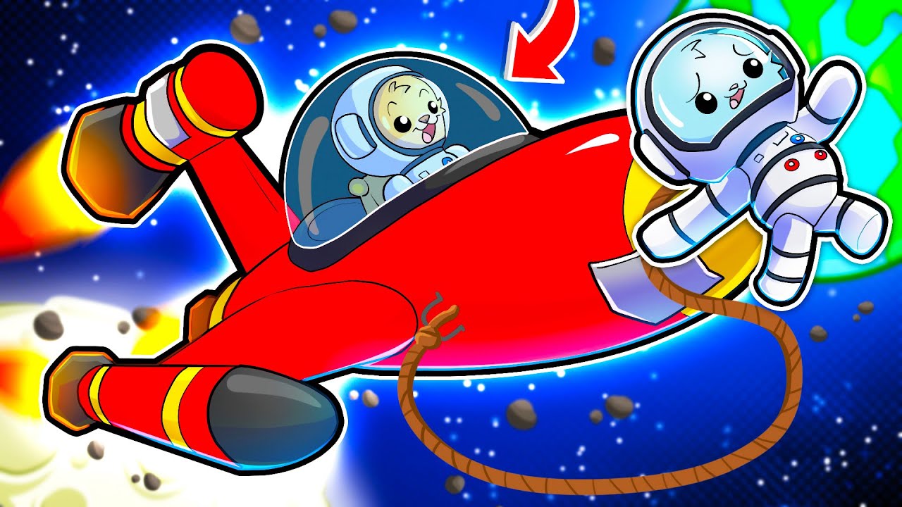 RUBO UN'ASTRONAVE GIGANTE NELLO SPAZIO SU WOBBLY LIFE CON DRCAT! DIVENTO UN DETECTIVE SPAZIALE?!