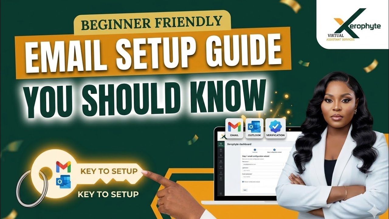 Email Management for Beginners | Complete Gmail Setup Guide@designdeskacadamy 