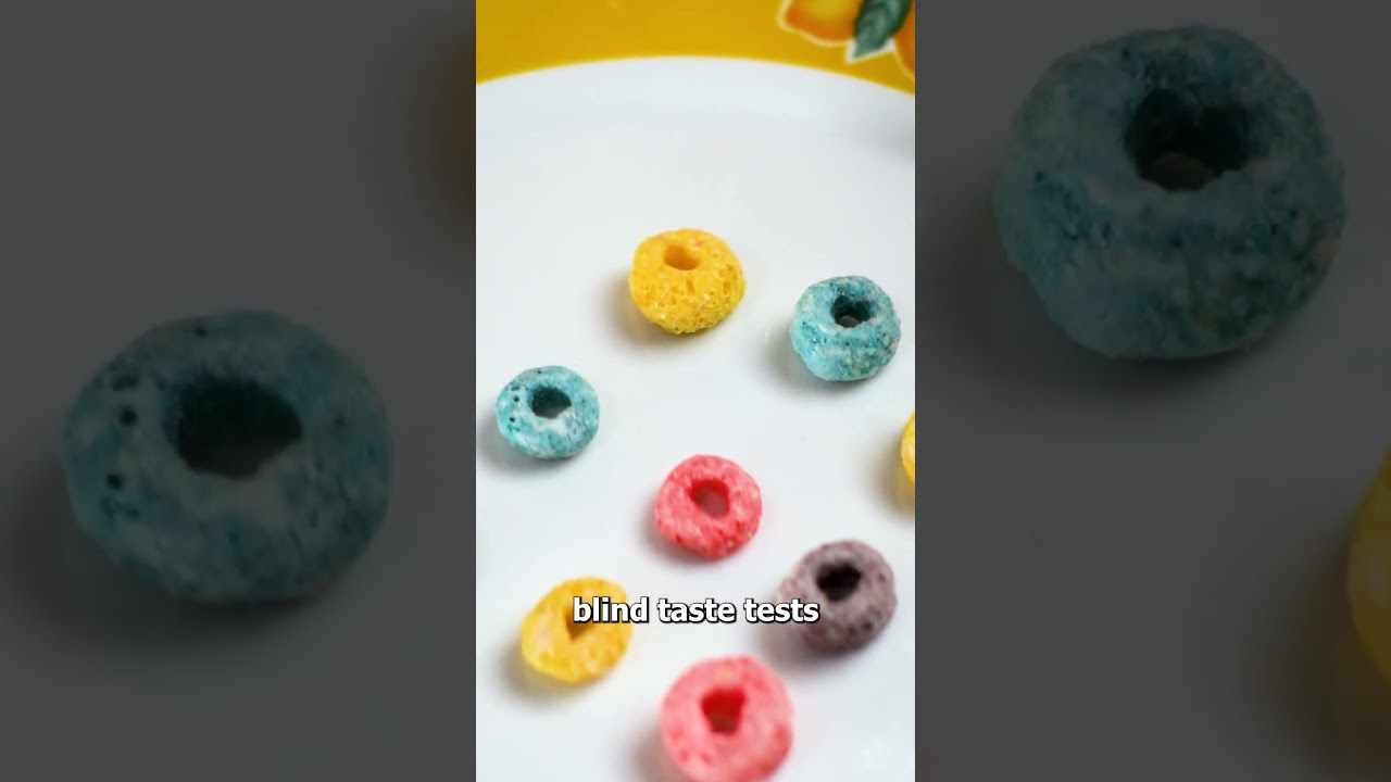 Иллюзия вкуса в Froot Loops 😧