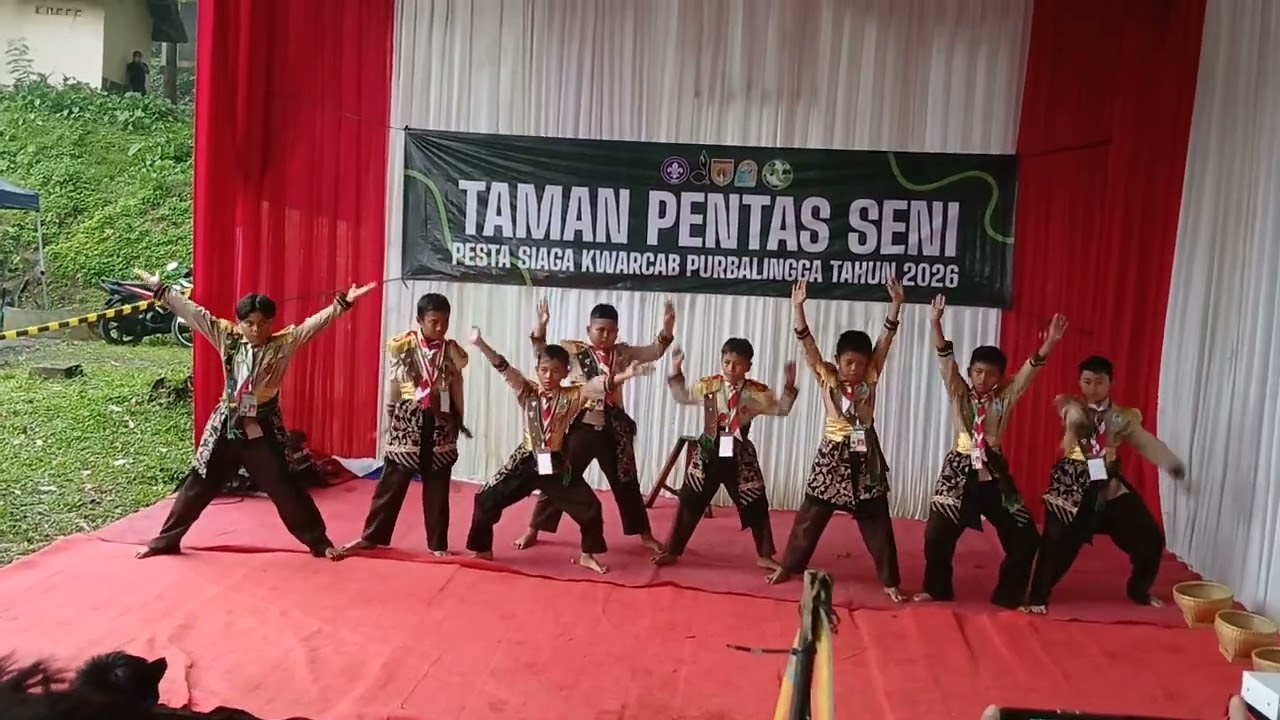 Barung Merah Putra @sdn1kalikabong799 Pesta Siaga KwarCab Purbalingga, 14 Februari 2026