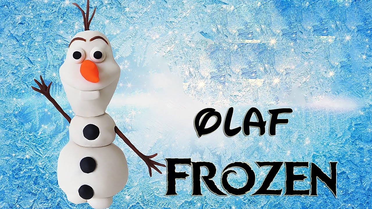 ❄ FAÇA O OLAF de FROZEN MINIATURA - Tutorial Biscuit, Pasta Americana, clay, plastilina  - DIY ❄