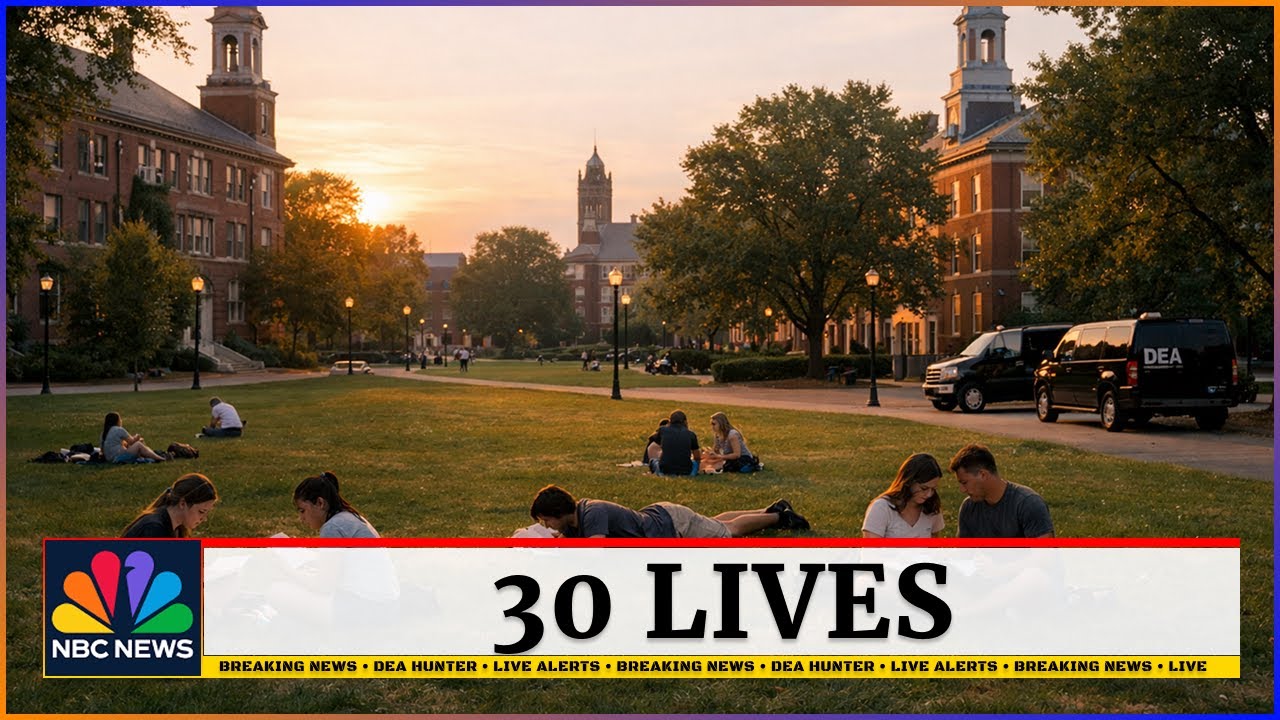 Campus Network Raided 6 Days Before Finals — 38,000 Fake Adderall Pills and 30 Deaths Prevented