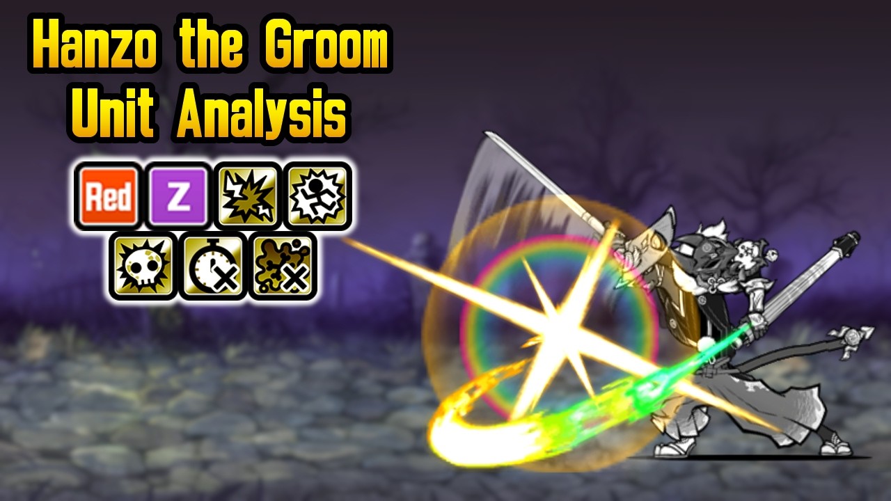 Hanzo the Groom Analysis - The Battle Cats (Version 15.4)