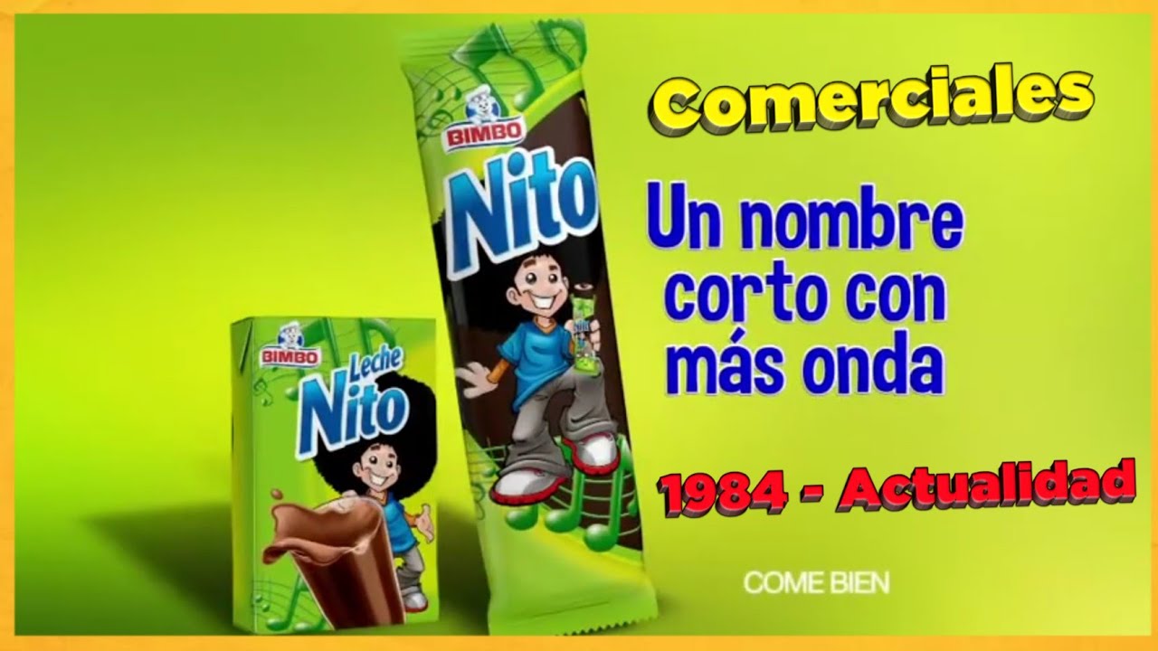Comerciales de Nito Bimbo 1984 - Actualidad