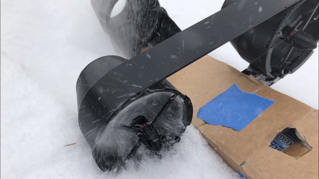 Drone Footage of the Snow Skimmer