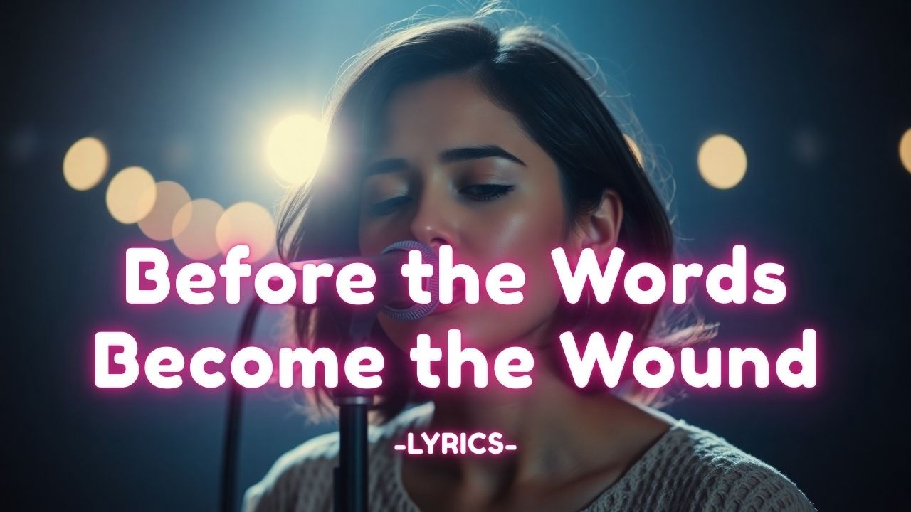 Before the Words Become the Wound – A Quiet Love Song About Choosing Mercy Over Pain