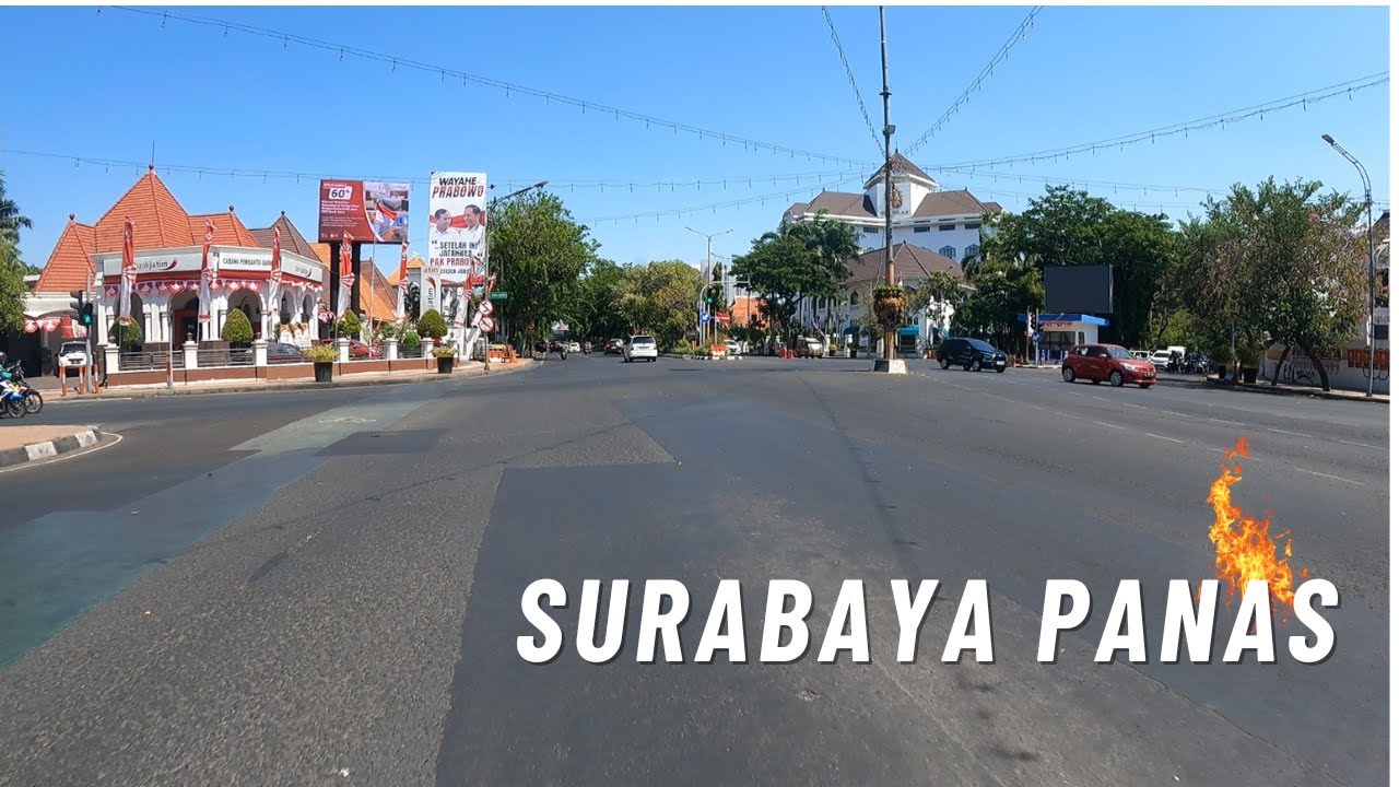 SURABAYA Siang banyak Polusi seperti JAKARTA ?? Kita coba lihat